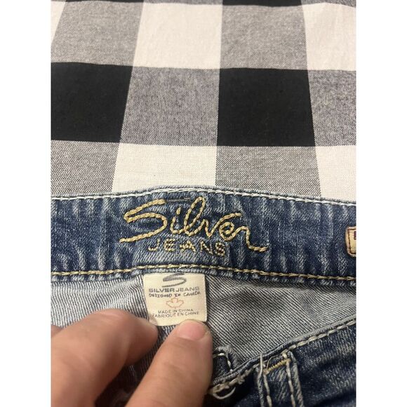 Womens Silver Jeans Frances Capri Pants Size 28 Look At Pics For Quality - Picture 2 of 8